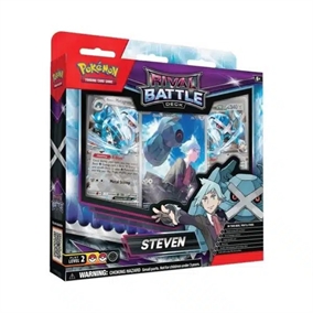 Pokémon Rival Battle Deck Steven ‑ 60‑card deck with Metagross ex and included accessories